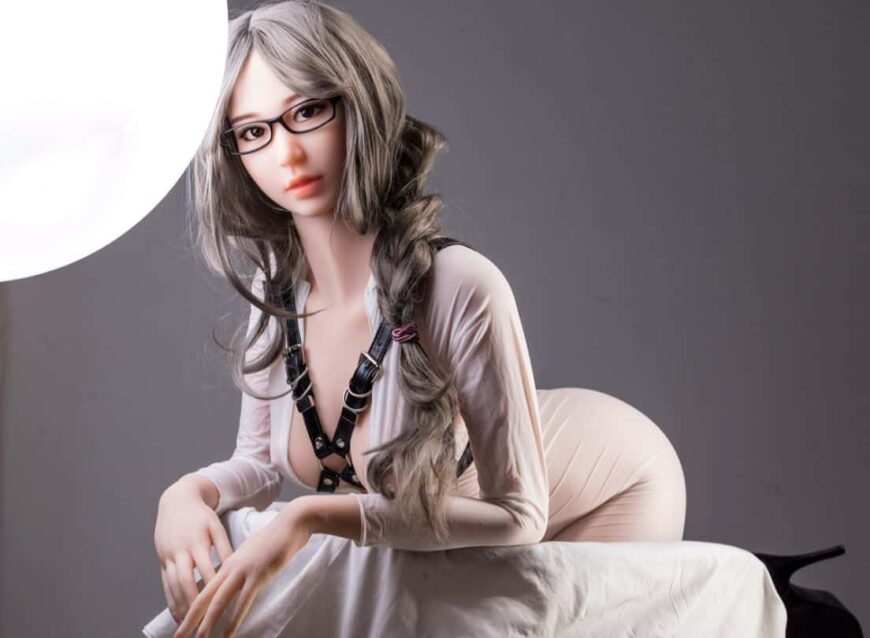 Thea Sex Doll posing in a studio for Dirty Knights Sex Dolls (40)