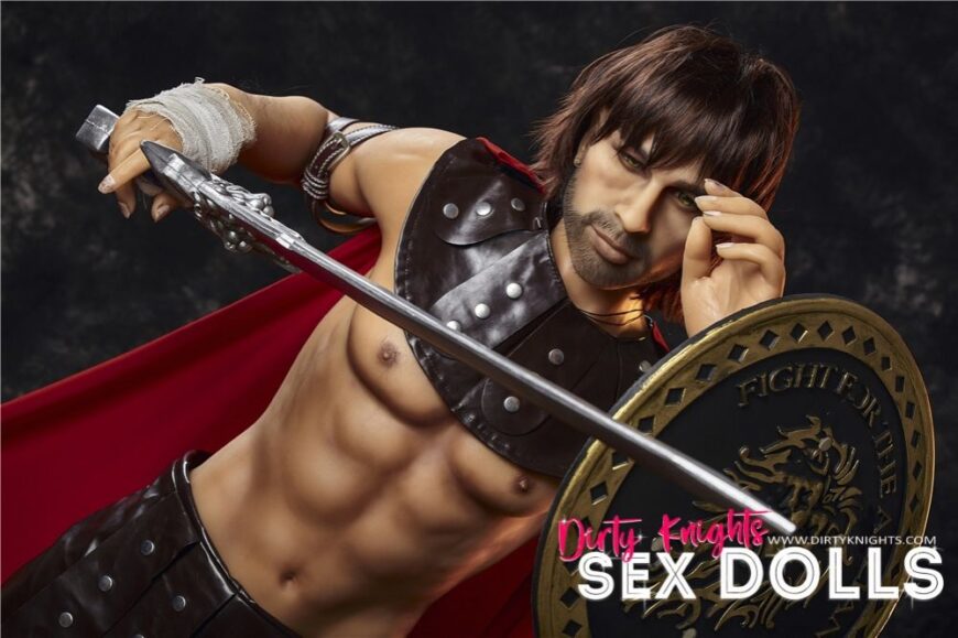 Charles male sex doll posing nude for Dirty Knights Sex Dolls (4)